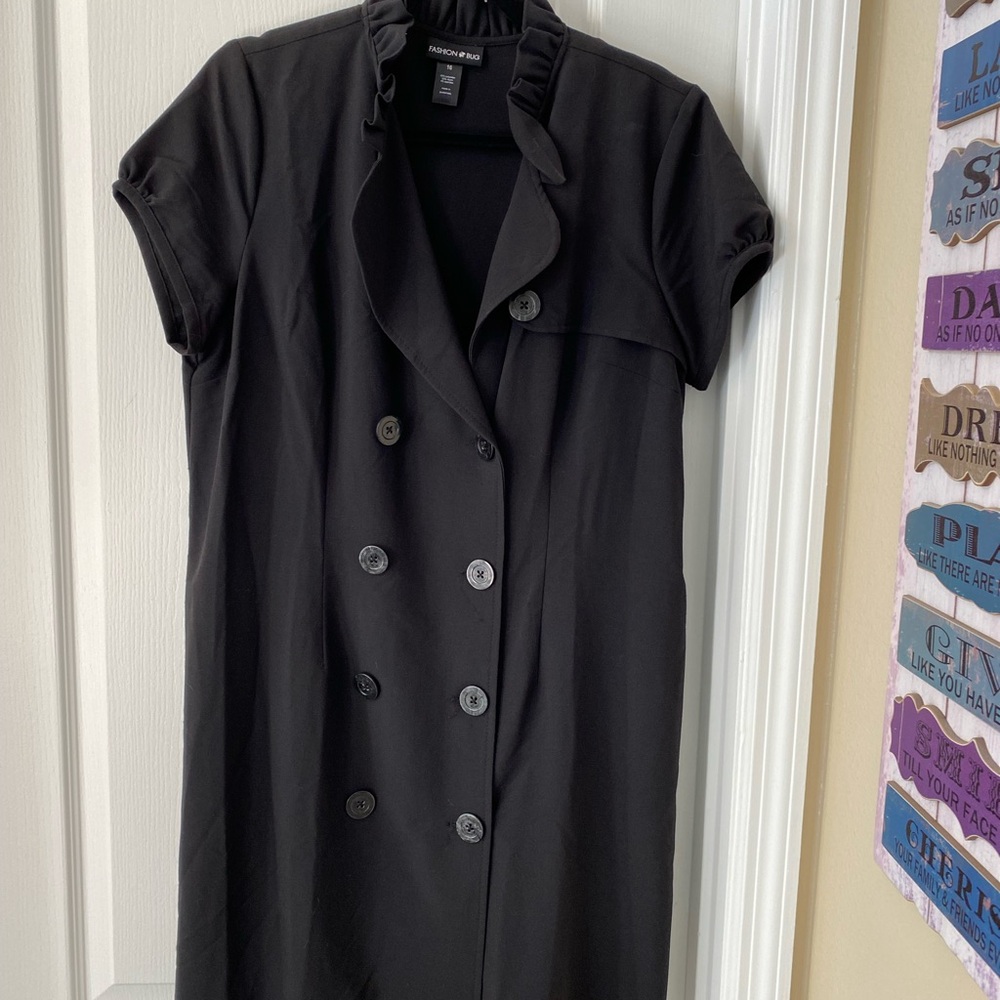 Fashion Bug Black Midi Dress